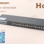 機架式16路網絡信號防雷器 網絡電涌保護器、網絡交換機防雷器 OMS-RJ45/16